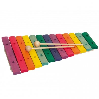 Goldon Xylofón Boomwhackers 13 kláves, javor