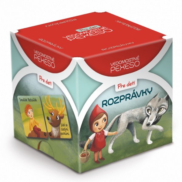 Albi Vedomostné pexeso pre deti Rozprávky