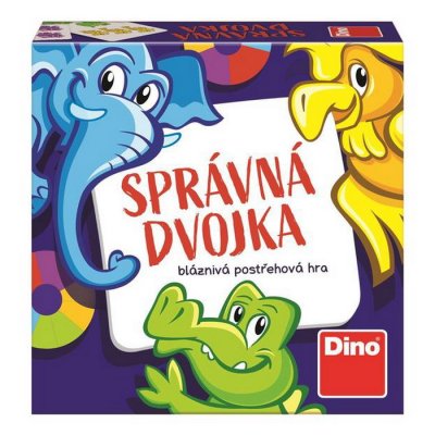Dino Správna dvojka, postrehová cestovná hra