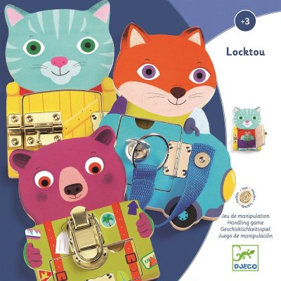 Djeco Locktou: manipulačná edukatívna hračka