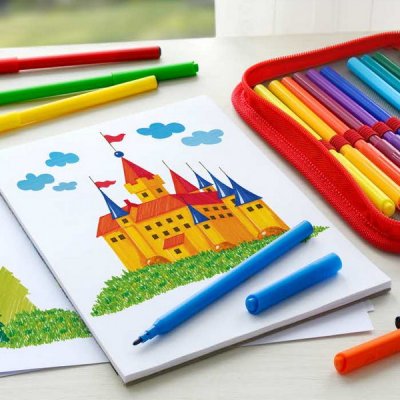 Faber Castell Popisovače Castle, 12 ks