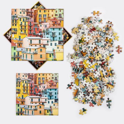 Galison Puzzle Pozdrav z Cinque Terre, 500 ks