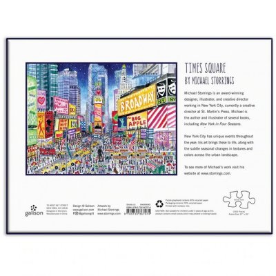 Galison Puzzle Times Square, 1000 ks