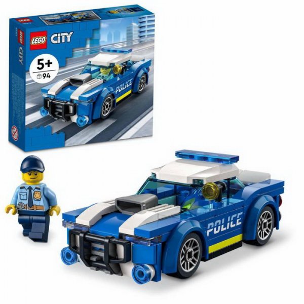 Lego City 60312 Policajné auto, 94 ks