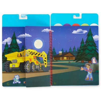 Melissa & Doug - Kniha s adhéznymi samolepkami LP Posledná misia, 130+