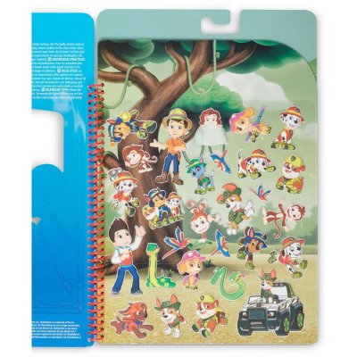 Melissa & Doug - Kniha s puffy samolepkami - LP Džungľa