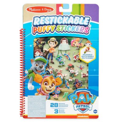 Melissa & Doug - Kniha s puffy samolepkami - LP Džungľa