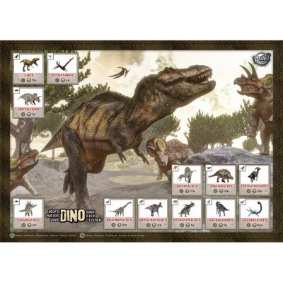 Buki Vykopávky dinosaurích vajec, 12 ks v balení
