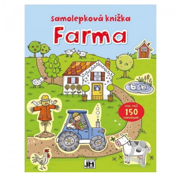 Samolepková knižka Farma, 150+