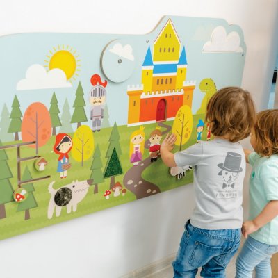 ROYAL Senzorická tabuľa Kráľovstvo, 130 x 79 cm