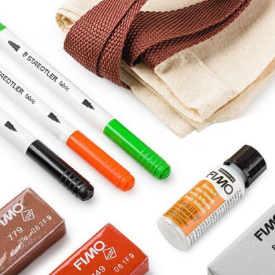 Staedtler Sada na ozdobenie plátenej tašky Wanderlust
