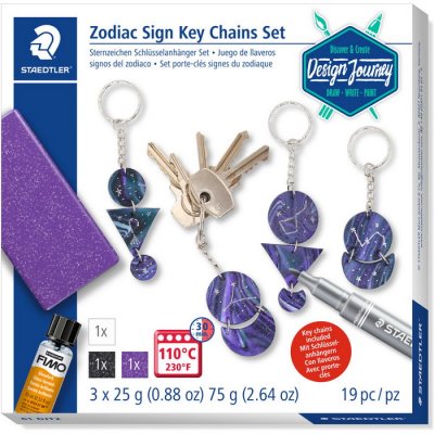 Staedtler Sada na výrobu kľúčenky Zodiac