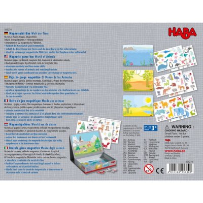 HABA Magnetická skladačka Svet zvierat