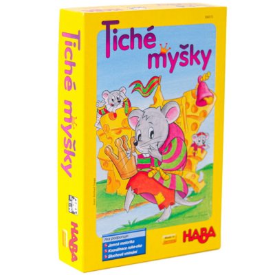 HABA Spoločenská hra Tiché myšky