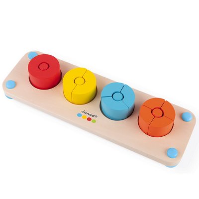 Janod Zlomky na doske - séria Montessori