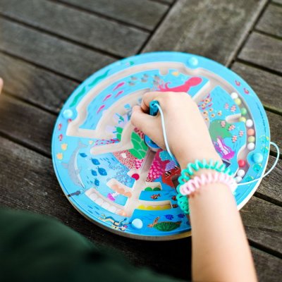 Bigjigs Toys Magnetické bludisko Podmorský život