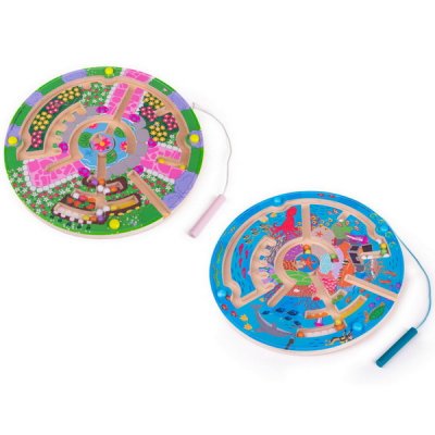 Bigjigs Toys Magnetické bludisko Záhradka