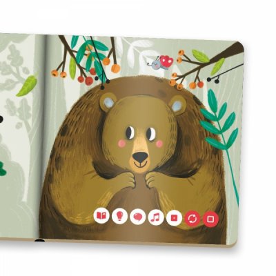 Kúzelné čítanie Minikniha Lesné zvieratká
