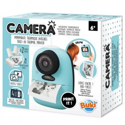Buki Fotoaparát s tlačiarňou + zvitky pre tlač