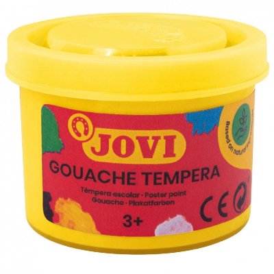 Jovi Temperové farby v kelímku, 7 x 35ml + štetec