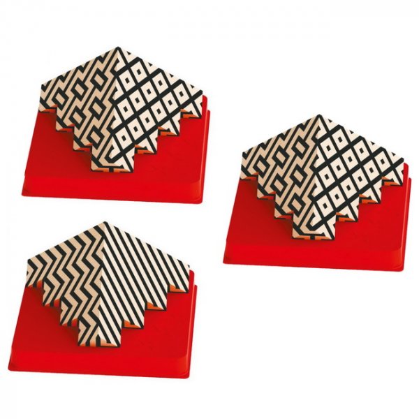Logi-cube Zebra Pracovné karty + 3 podstavce