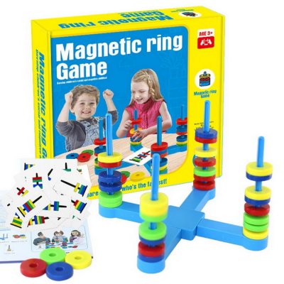 Školská magnetická hra Sila magnetu, pre 4 hráčov