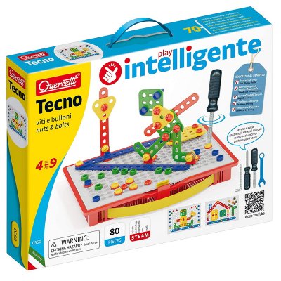 Quercetti Tecno, 80 dielikov