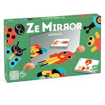 Djeco Ze Mirror, zrkadlová hra zvieratá