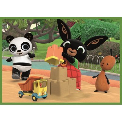 Trefl Puzzle 4v1 Zajačík Bing