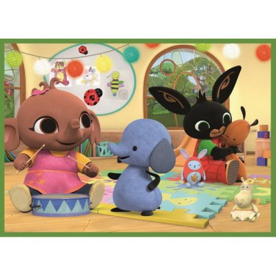 Trefl Puzzle 4v1 Zajačík Bing