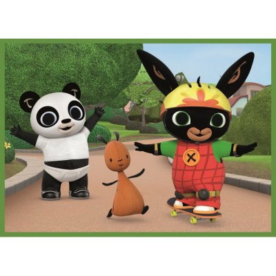 Trefl Puzzle 4v1 Zajačík Bing