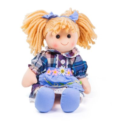 Bigjigs Toys Látková bábika Katie, 34 cm