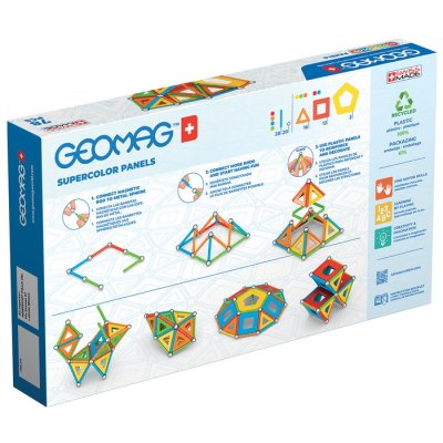 Geomag Supercolor Panels recycled 78