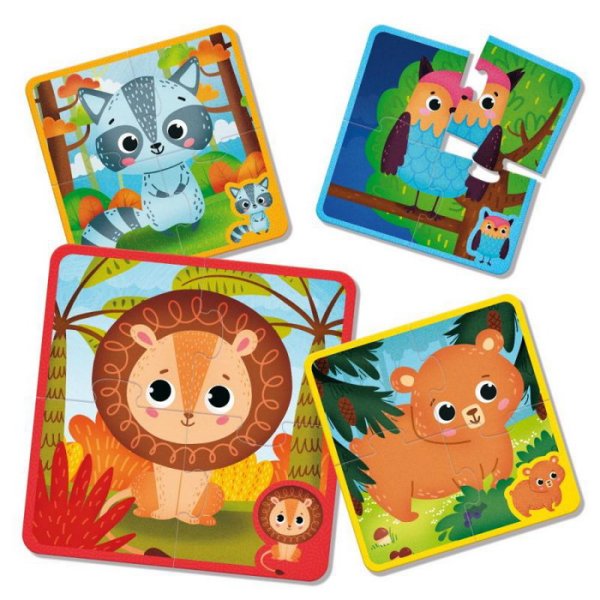 Lisciani Montessori Baby Touch - Puzzle