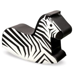 Molitanová hojdačka Zebra, 84.5 cm