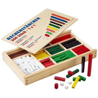 Školské matematické počítacie tyčinky, 308 ks