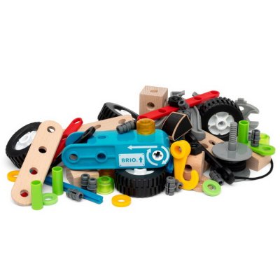 BRIO Builder - Postav si autíčko na naťahovanie, 67 dielikov