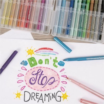 Eberhard Faber Fixky Glitter, 24 ks