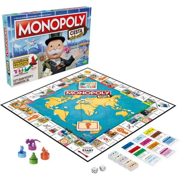 Hasbro Monopoly Cesta okolo sveta SK