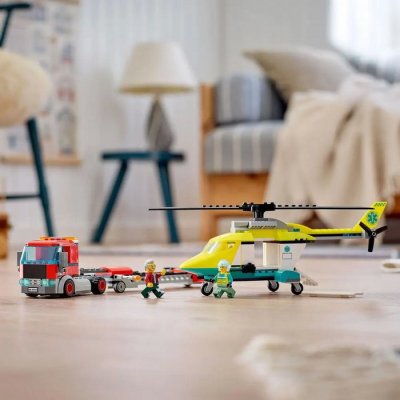 Lego City 60343 Preprava záchranárskej helikoptéry, 215 dielikov