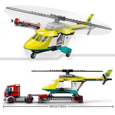 Lego City 60343 Preprava záchranárskej helikoptéry, 215 dielikov