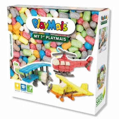 Moje prvé Playmais Lietadlá, 650 dielikov