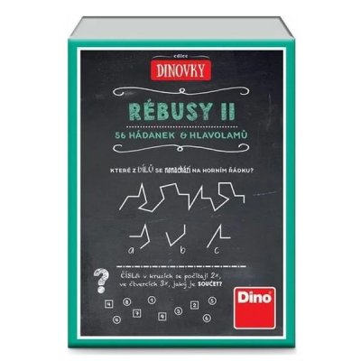 Dino Rébusy II, 56 hádaniek a hlavolamov