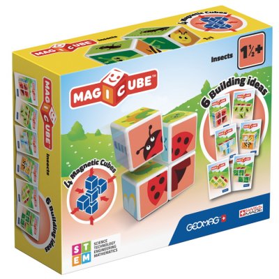 Geomag Magicube - Hmyz 4 kocky