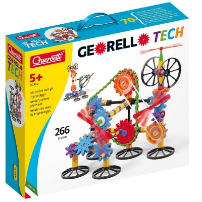 Quercetti Georello stavebnica Tech, 266 ks
