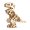3D drevené puzzle T-Rex, 42 dielikov