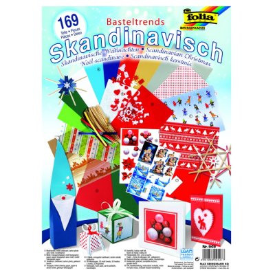 Folia Tvorivá sada Škandinávske Vianoce, 169 kusov