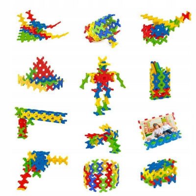 Incastro Stavebné kocky Colors Mini 40 dielikov