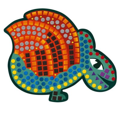 Janod Samolepiaca mozaika Dinosaury 8v1