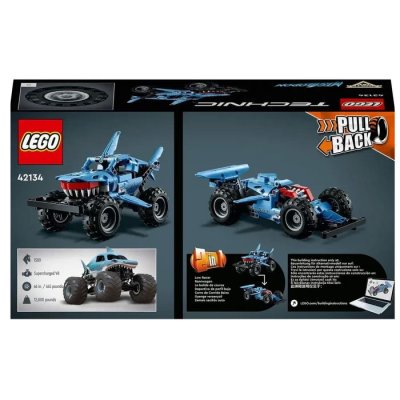 Lego Technic 42134 Monster Jam™ Megalodon™ 2v1, 260 ks